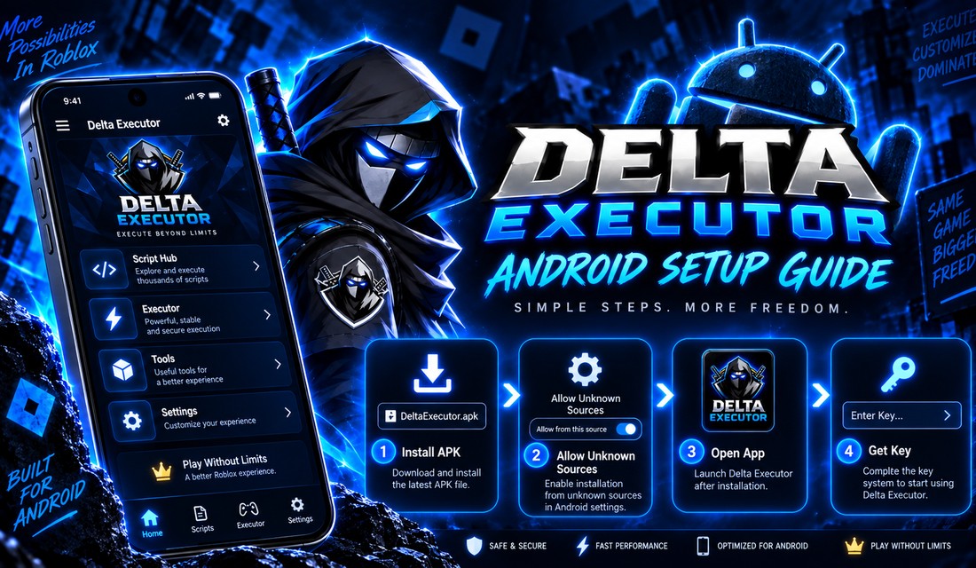 Illustrated Android install settings screen